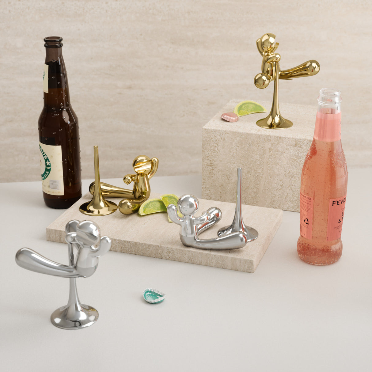 Barware & Tea Infusers | color: Brass