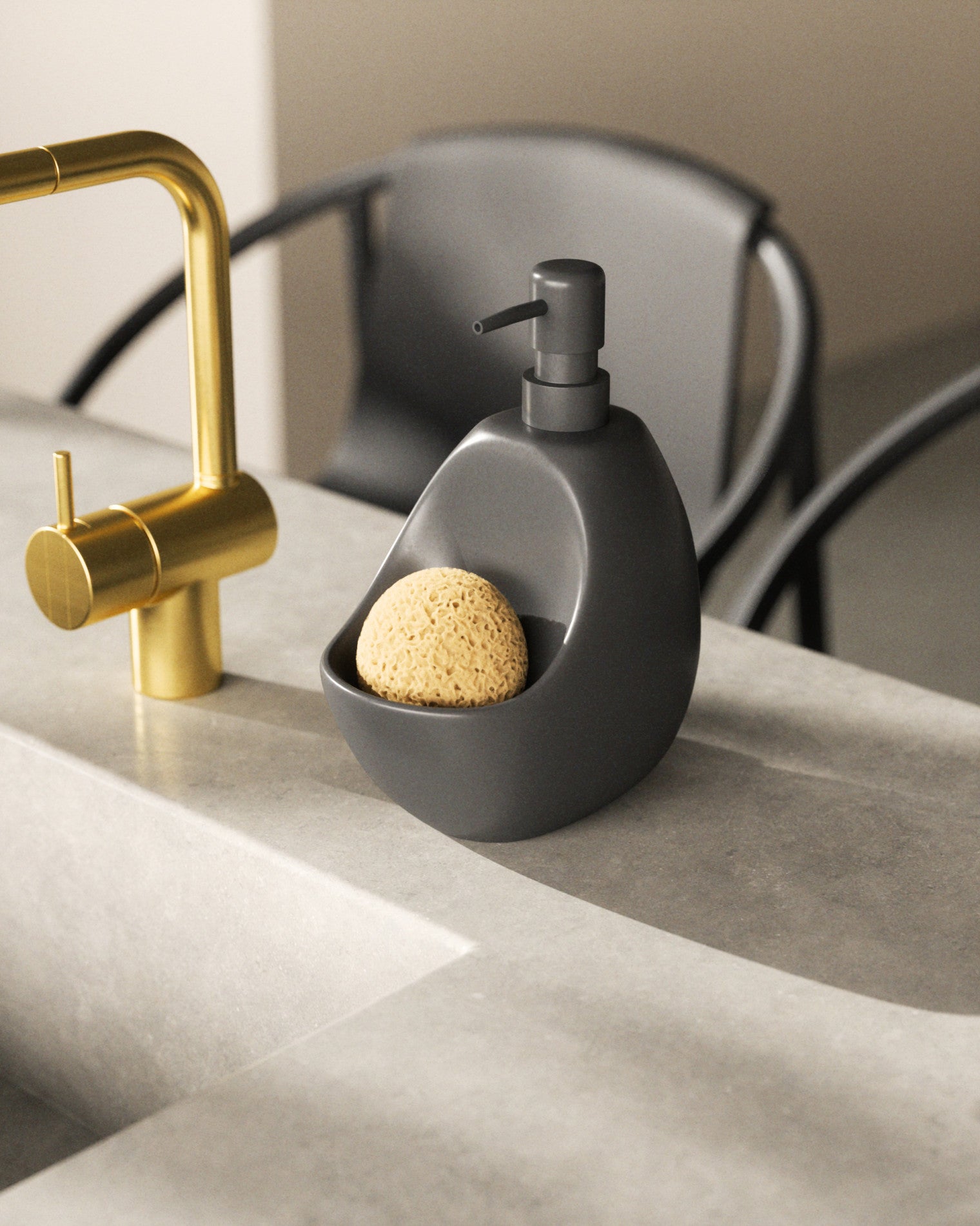 Joey Soap Pump and Sponge Caddy | Umbra