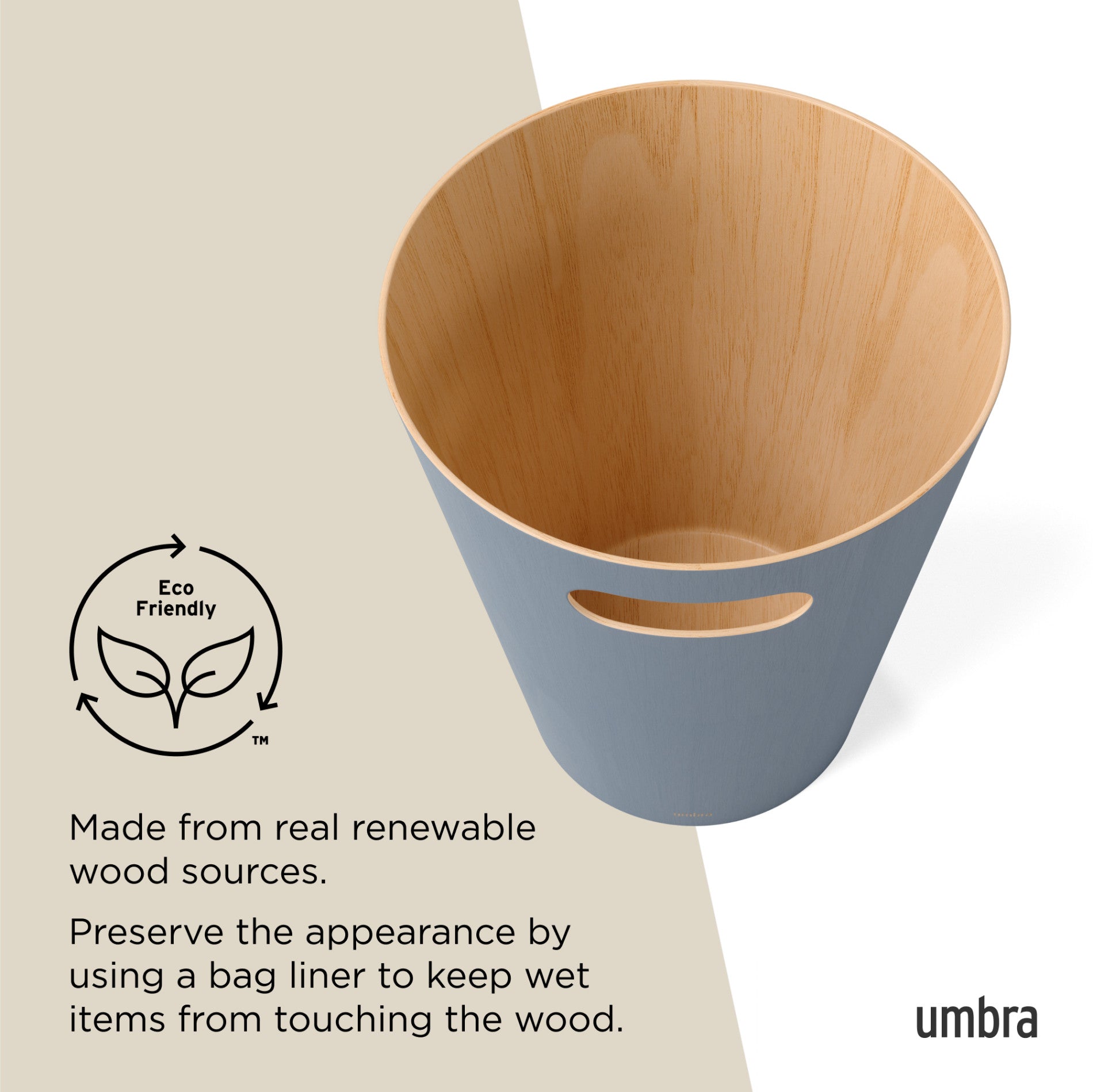 Woodrow Trash Can | Upgrade Your Space with This Modern Waste Can