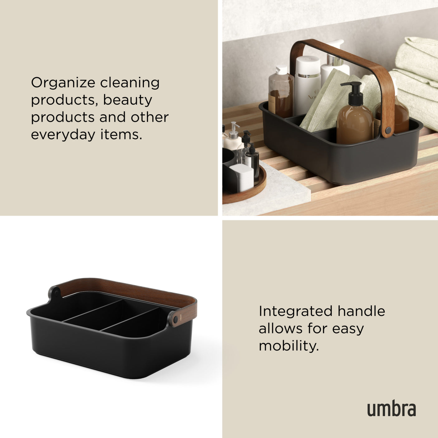 Kitchen Organization | color: Black-Walnut | size: Large