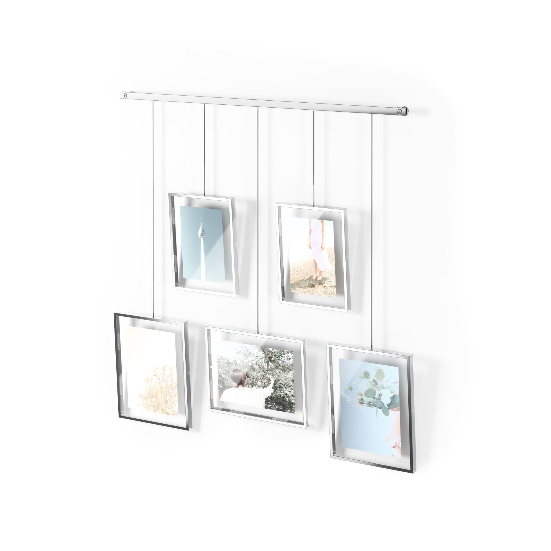 Exhibit Picture Frame Set of 3 - Modern Wall Display | Umbra
