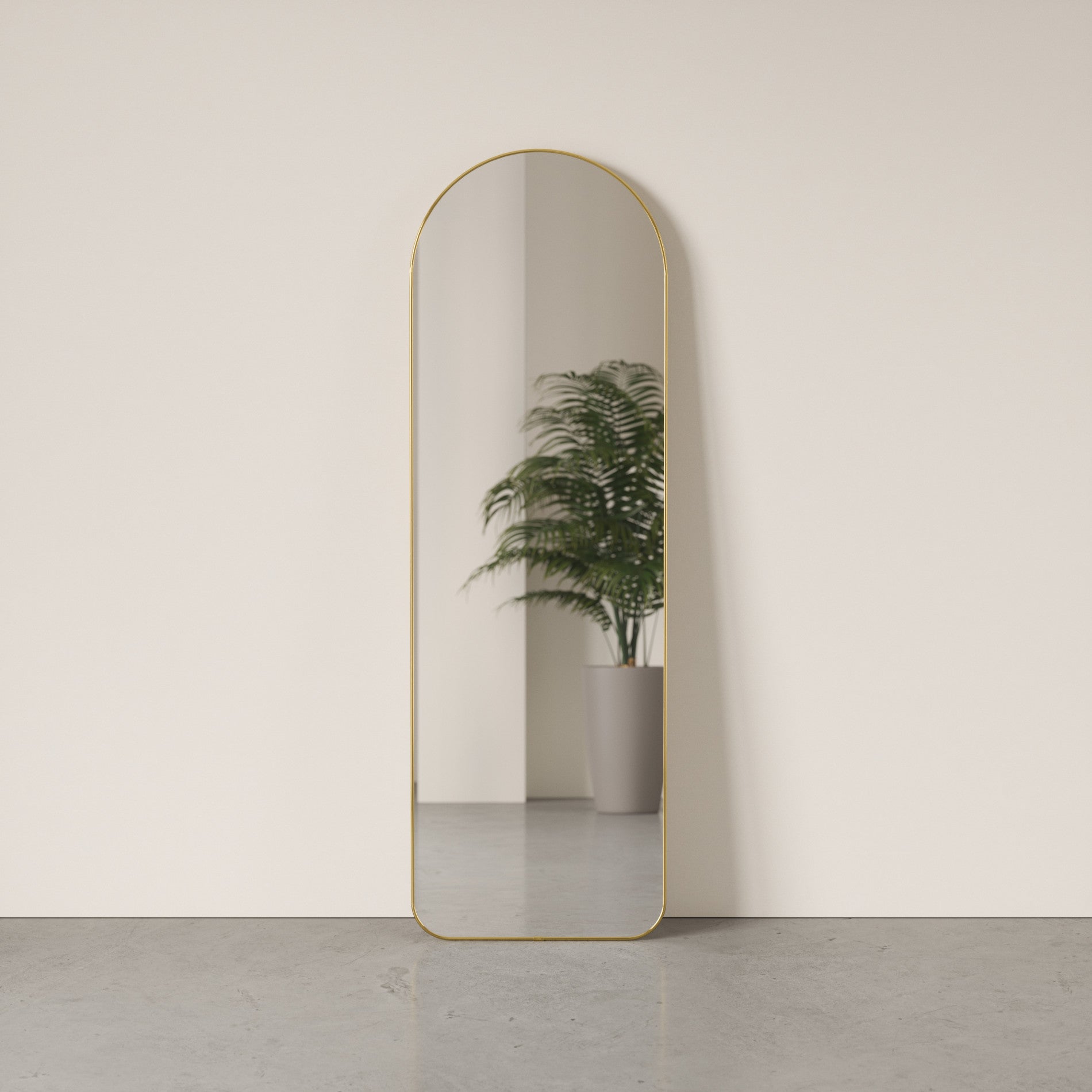 Umbra / Hubba arched Leaning mirror アーチ型 Hubba Modern Arched Leaning Mirror | by Umbra