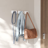 Wall Hooks | color: White-Nickel | Hover
