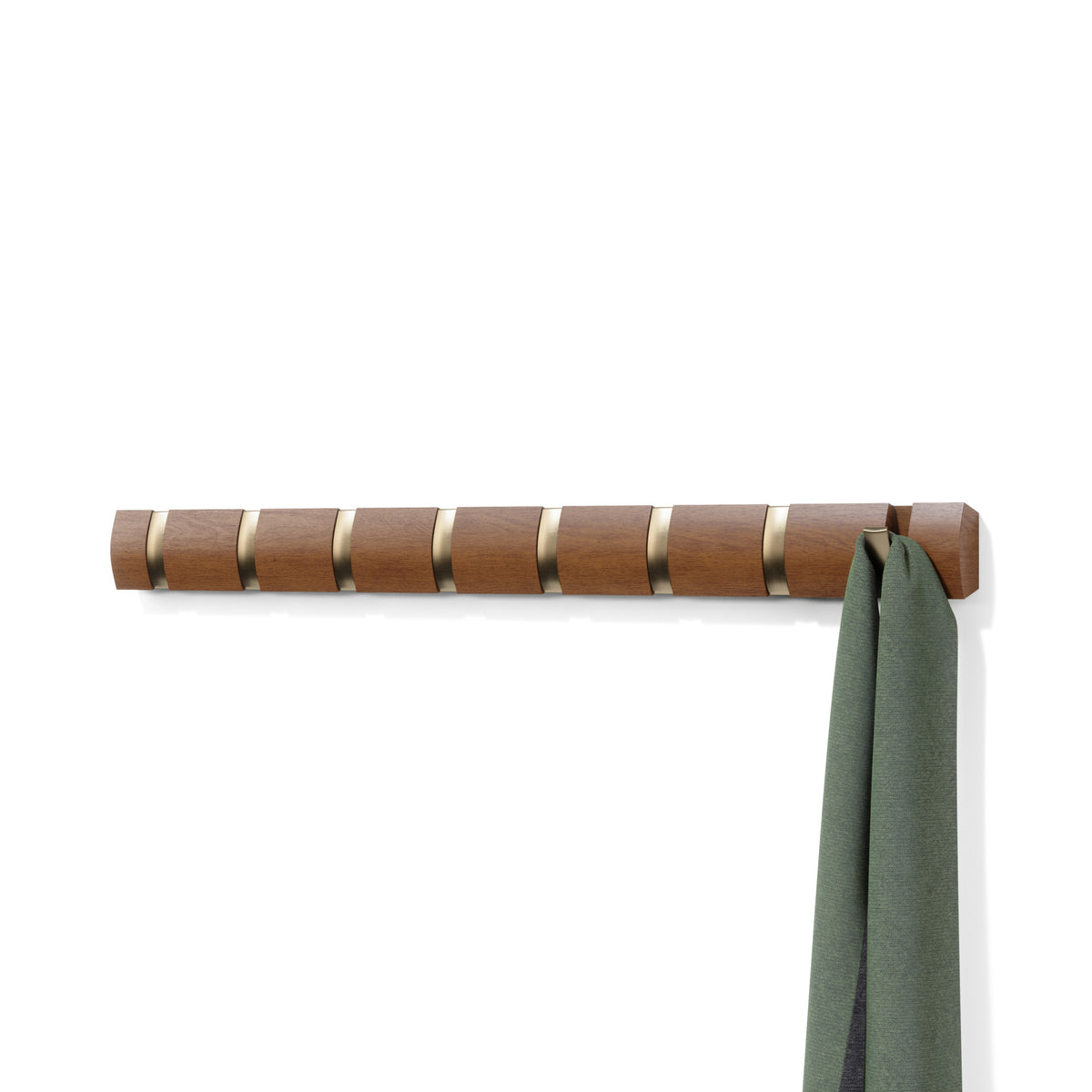 Flip 8 Wall Mounted Coat Rack | Umbra