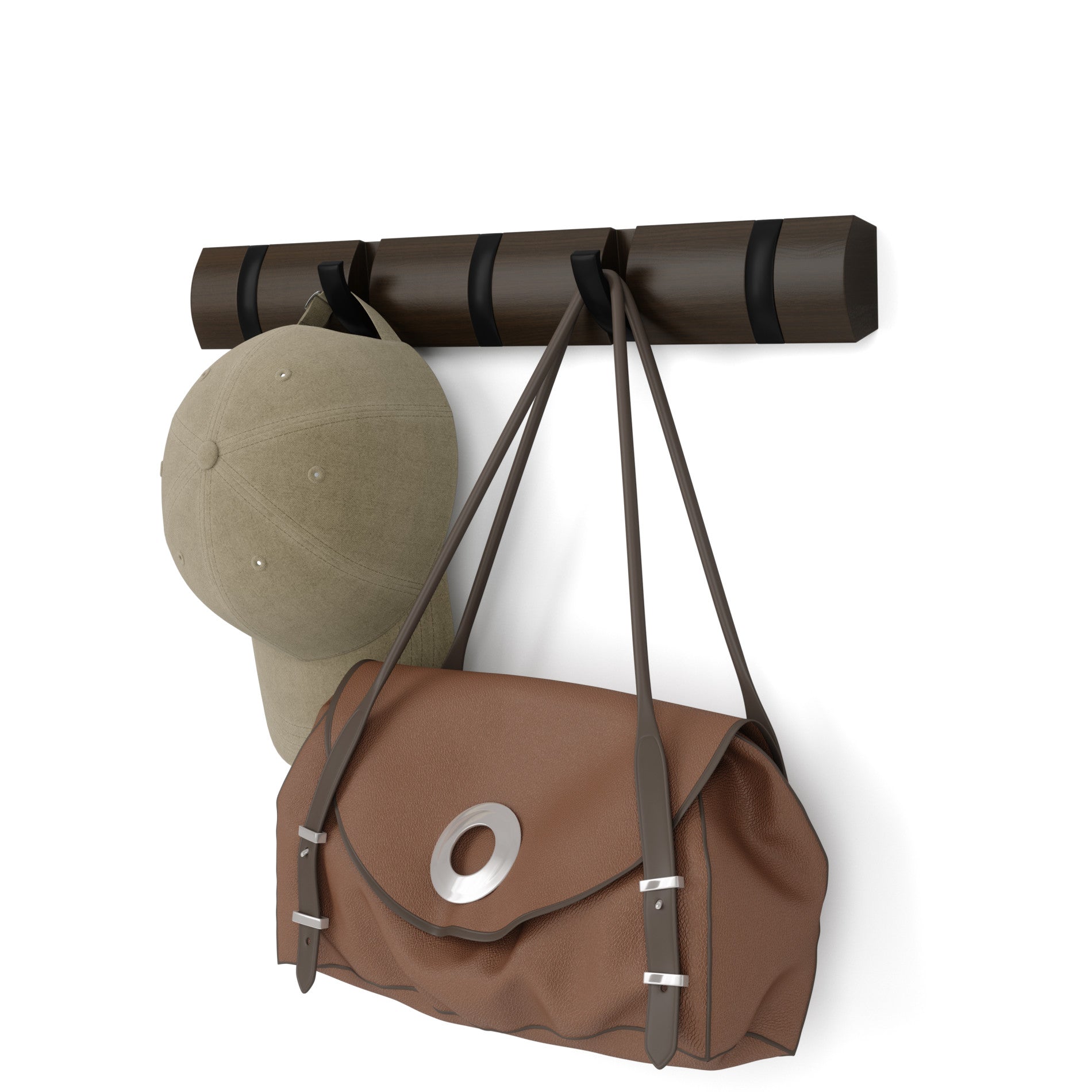 FLIP 5 Wall Mounted Hook - Coat Rack & Wall Hooks | Umbra