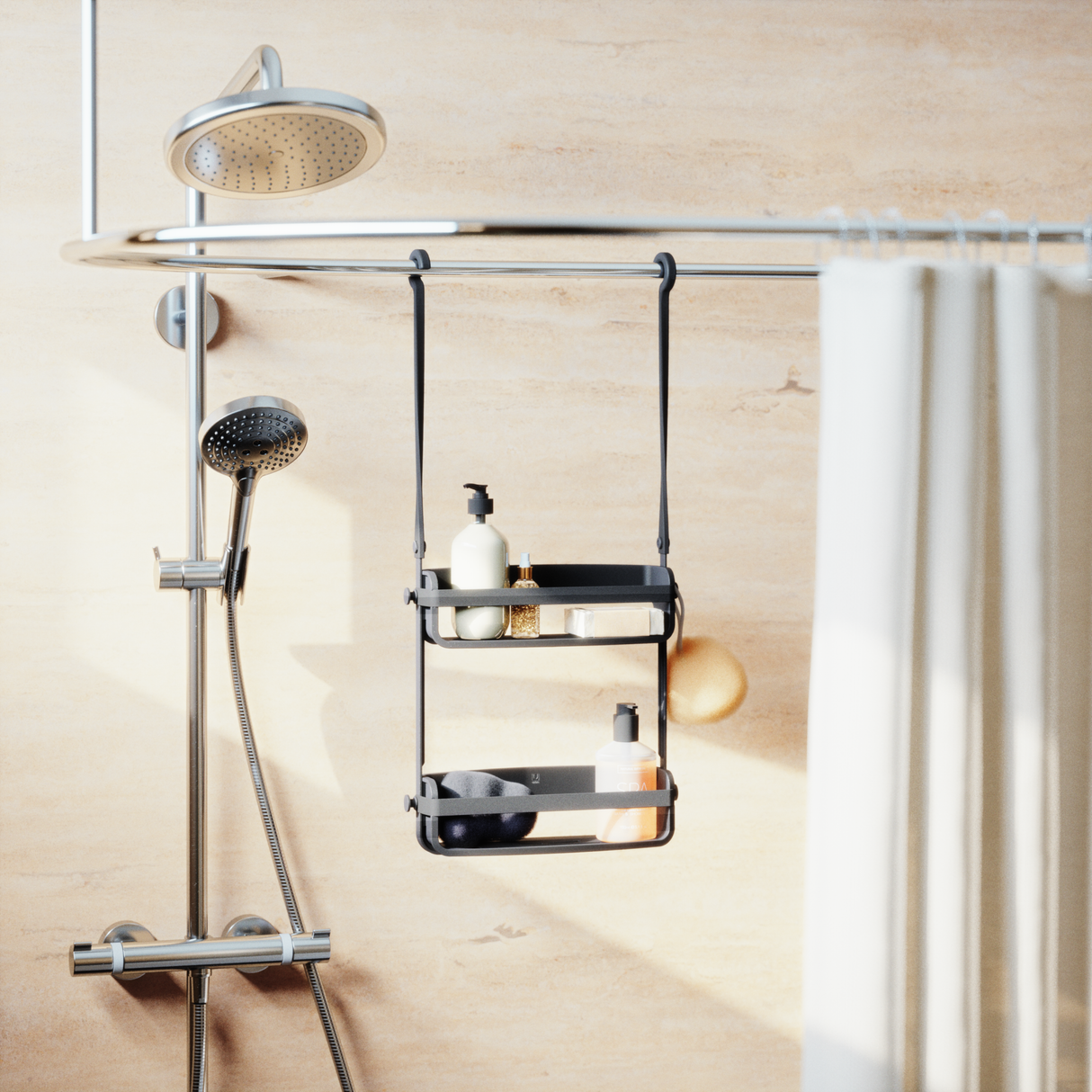 Flex Shower Caddy - Hanging Shower Organizer by Umbra