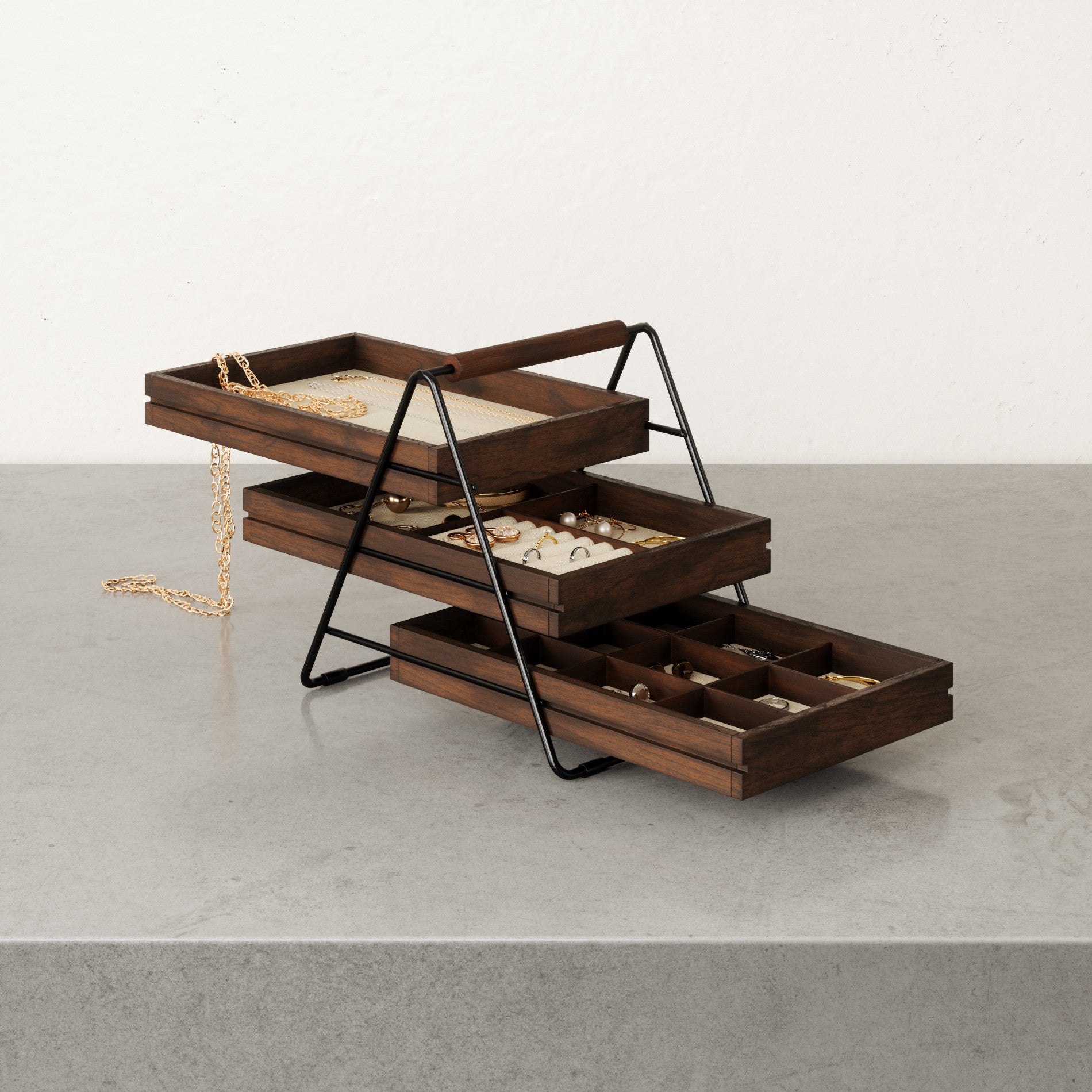 Get Organized with Terrace Jewelry Tray - Umbra