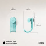 Nami Adhesive Hooks, Set of 3