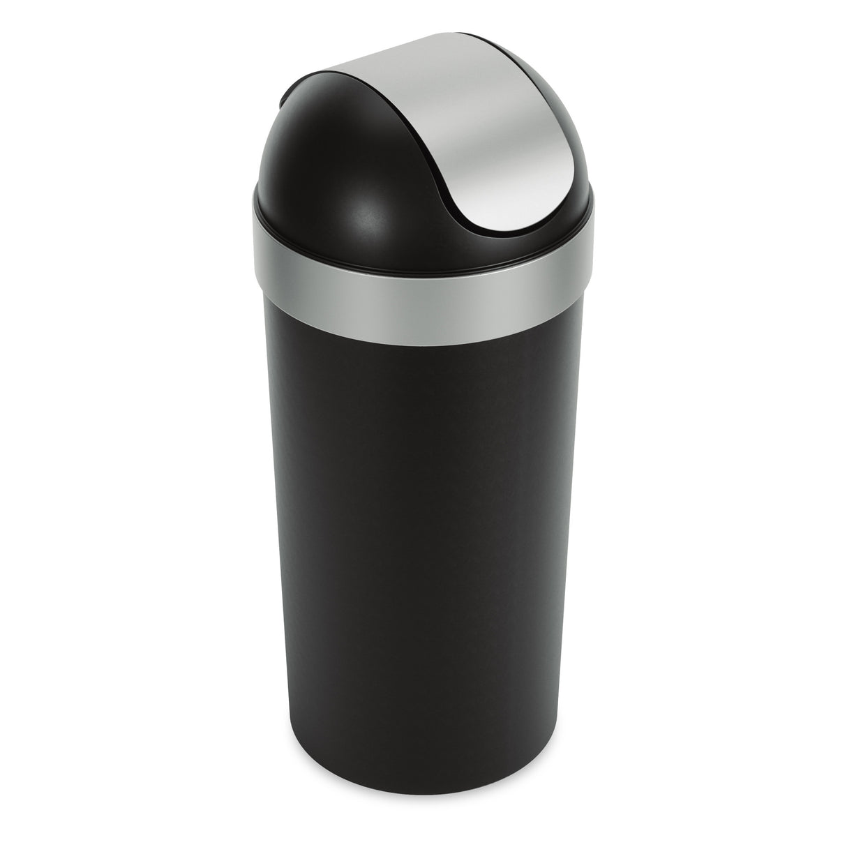 Umbra 35 in. Venti 16 Gal Swing Top Kitchen Trash Can, Large - Pewter