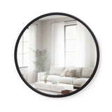 Wall Mirrors | color: Black | size: 24" (61 cm)