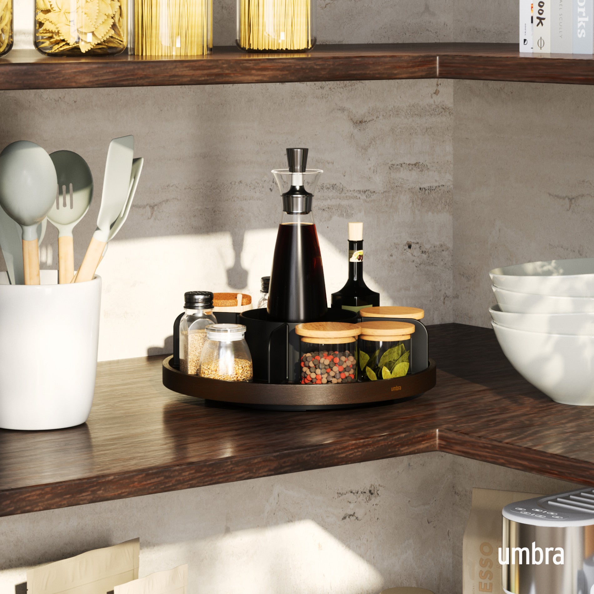 Bellwood Lazy Susan - Pantry Storage & Kitchen Organization | Umbra
