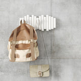 Wall Hooks | color: White | size: 5-Hook