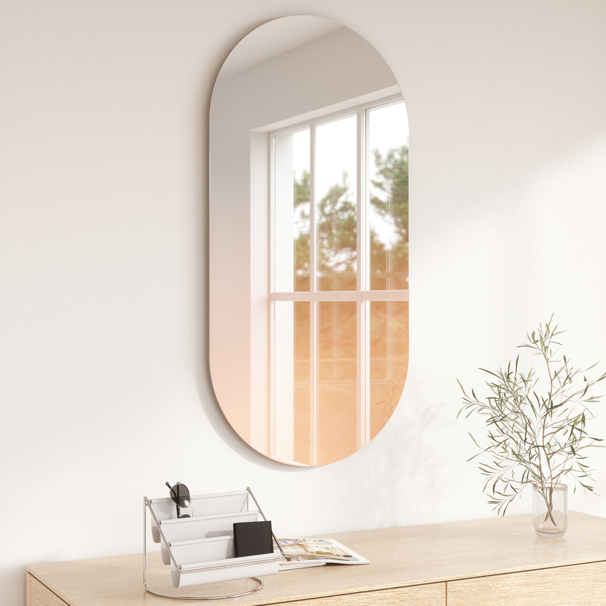 Wall Mirrors | color: Copper | Hover