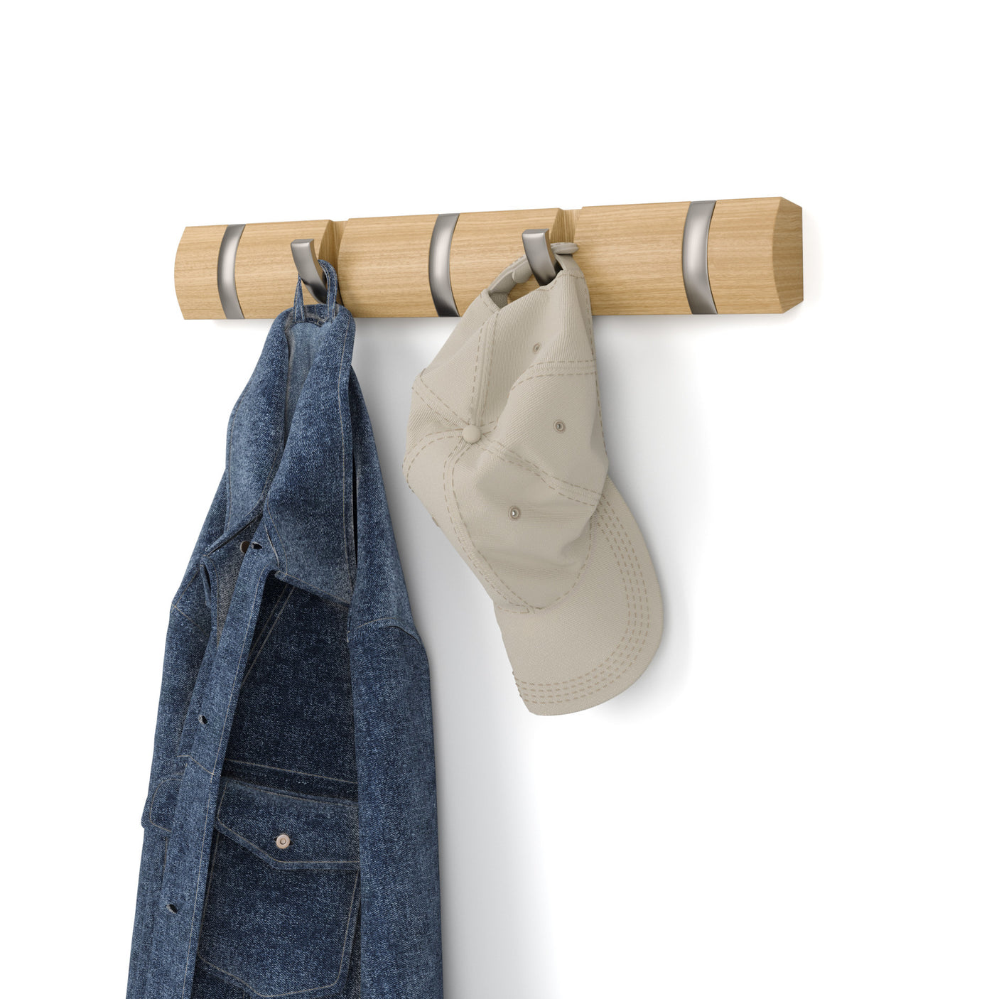 Wall Hooks | color: Natural-Nickel