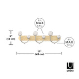 Wall Hooks | color: Natural-Nickel