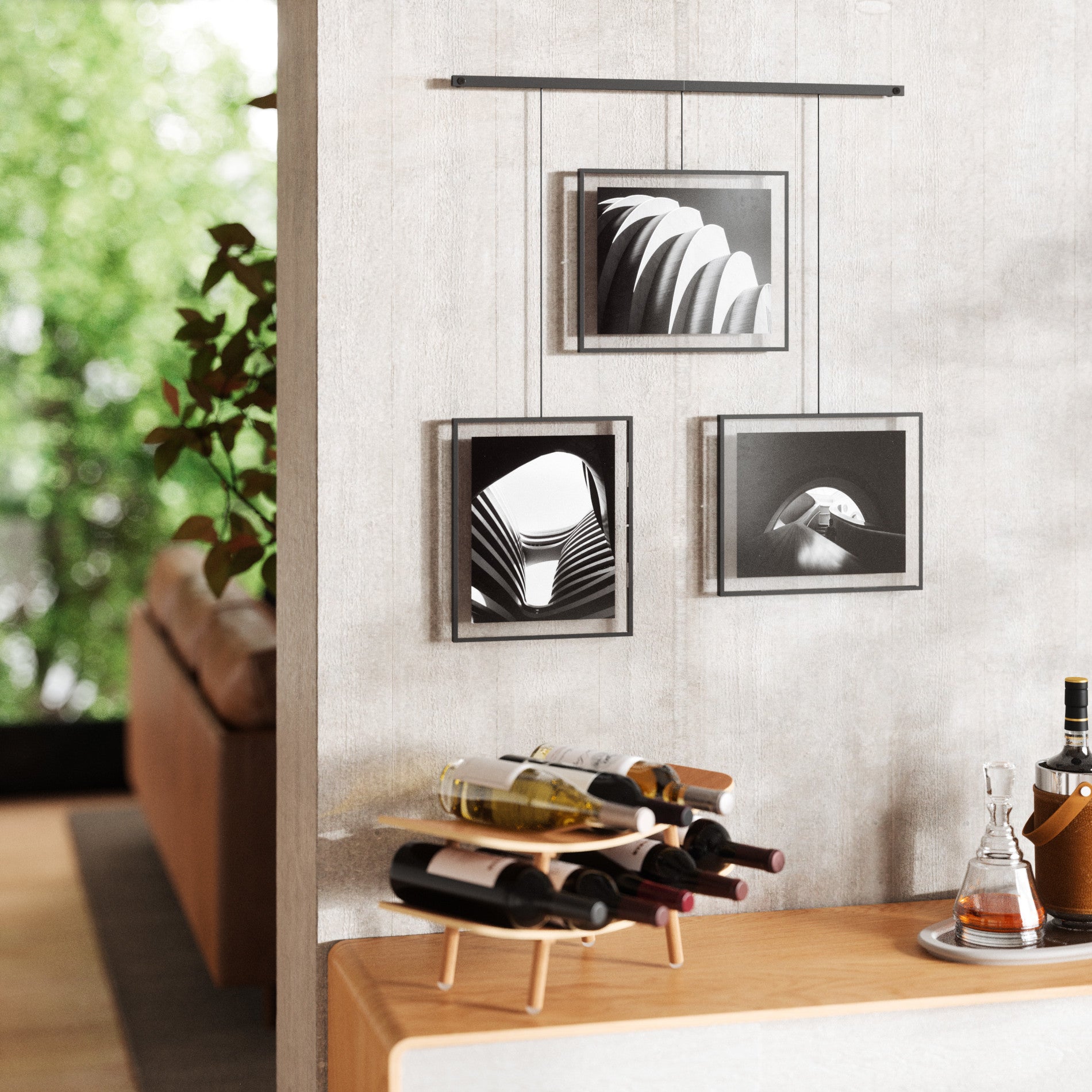 Exhibit 8x10 Photo Display - Modern Gallery Frame Set | Umbra