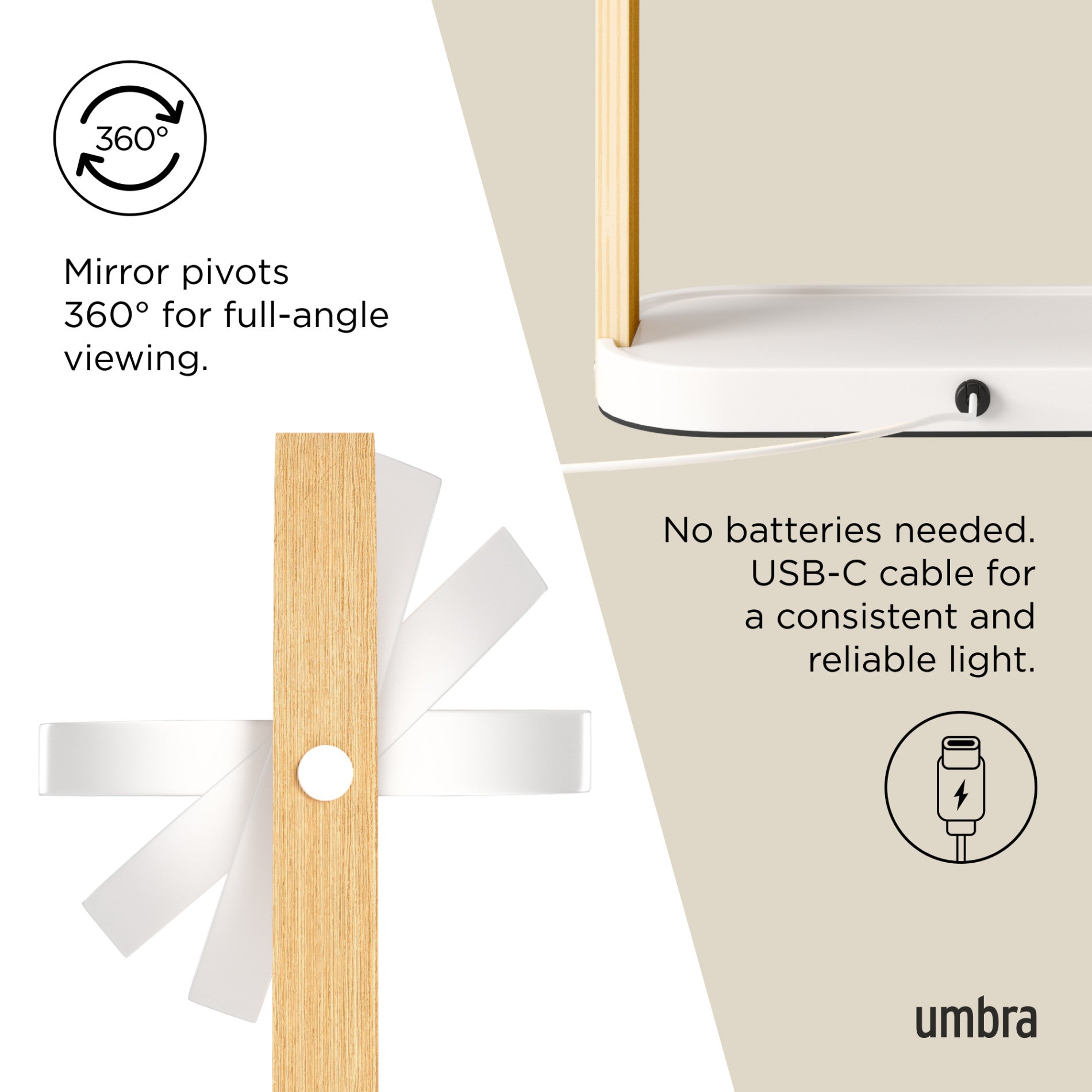 Bellwood Vanity Mirror – Umbra