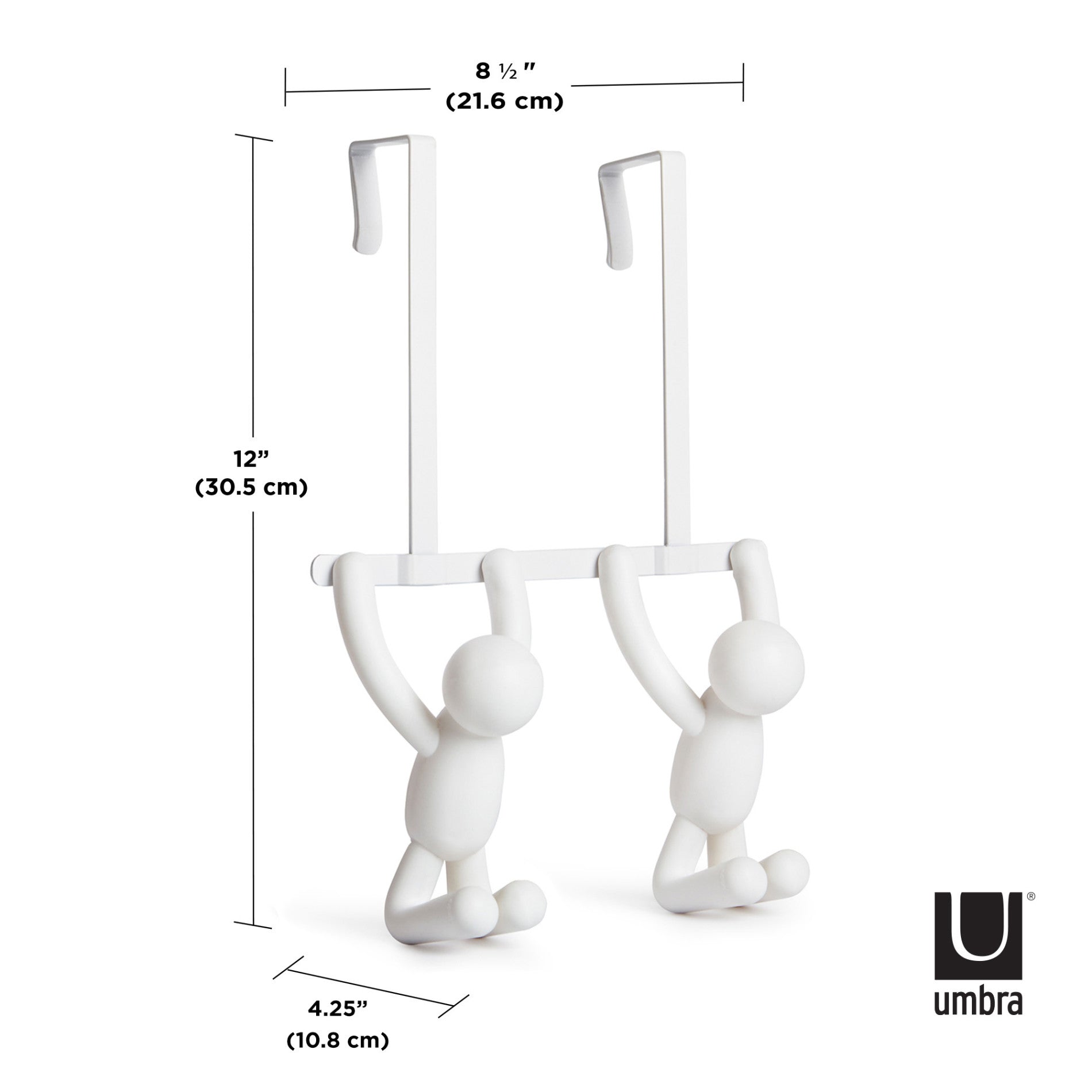 Over The Door 2 Hook - Buddy | Umbra