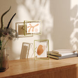 Tabletop Frames | color: Matte-Brass | size: 4x6" (10x15 cm) | Hover
