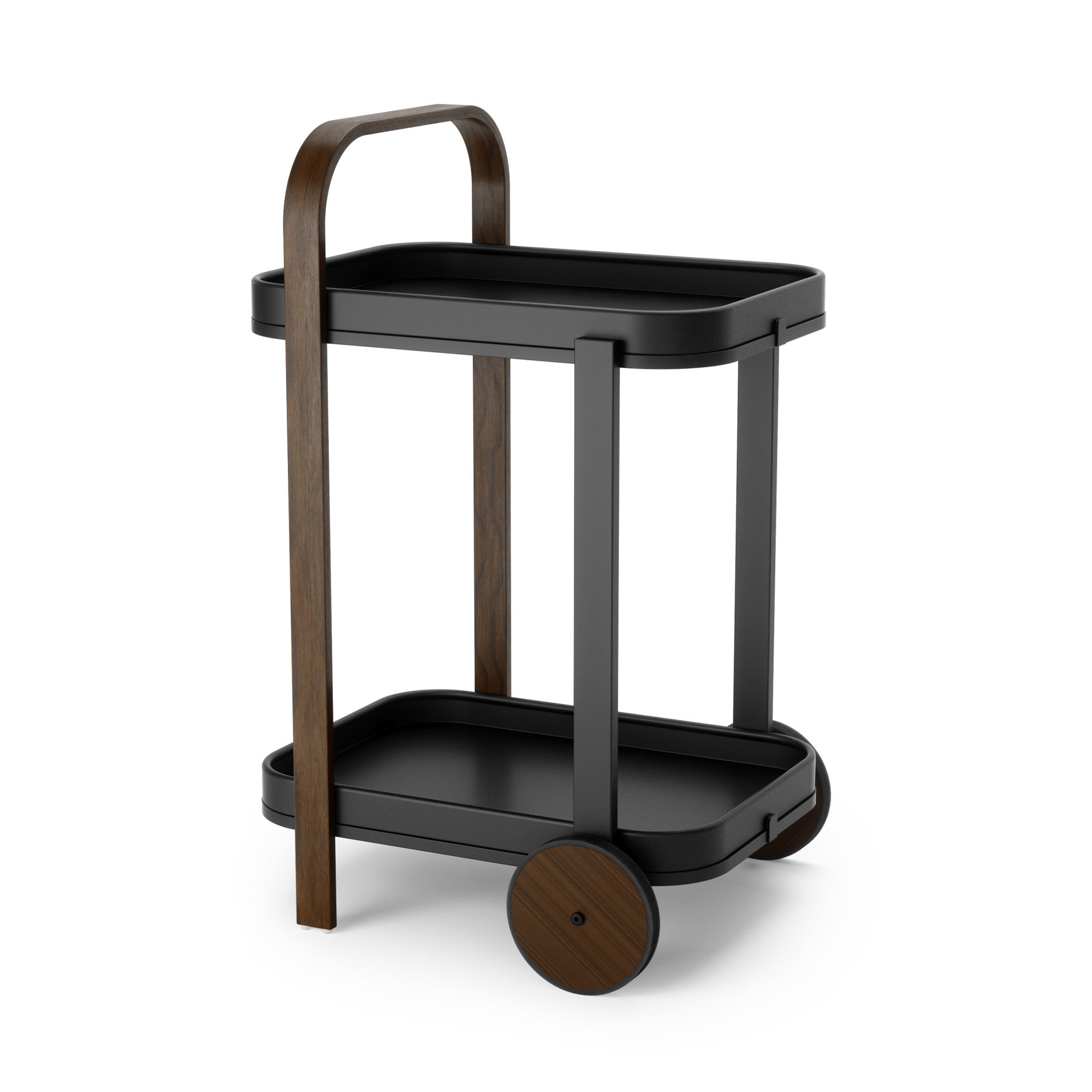 Bellwood Bar & Storage Cart - Modern Bar Cart | Umbra