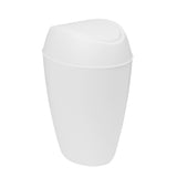 Bathroom Trash Cans | color: Metallic-White