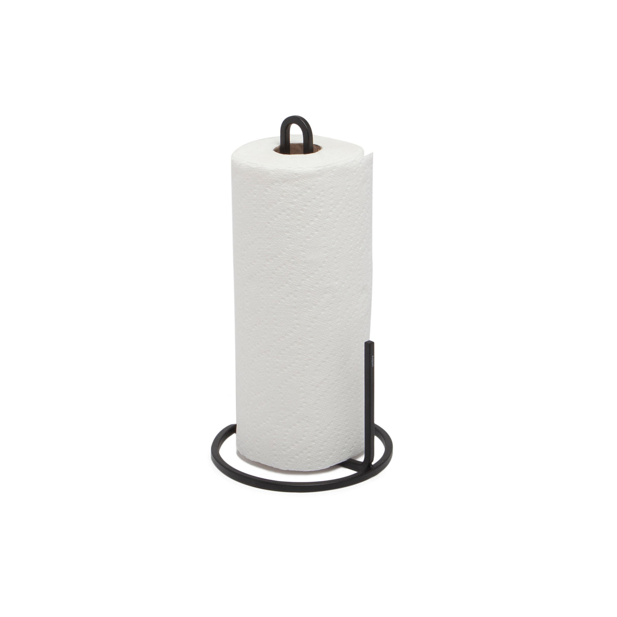 Umbra Black Stainless Steel Tug Paper Towel Holder