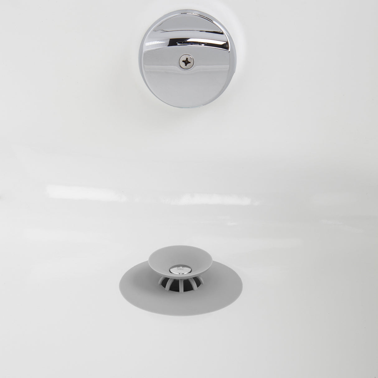 Haftaby Universal Bathtub Stopper with Drain Hair Catcher/Upgraded