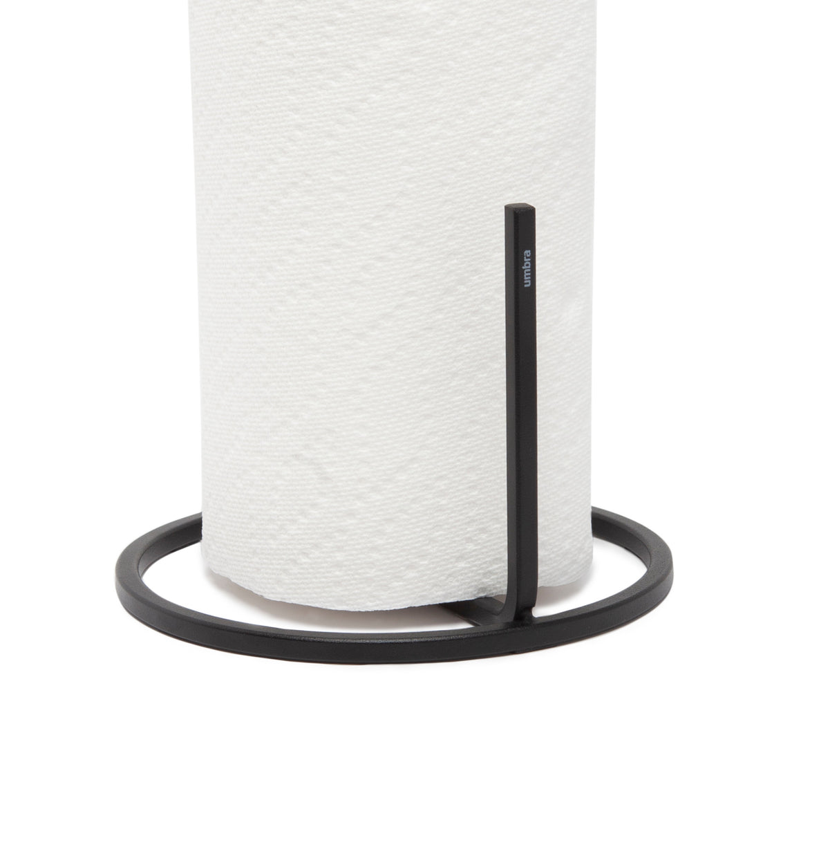 Umbra Black Metal Wall-mount Paper Towel Holder in the Paper Towel Holders  department at
