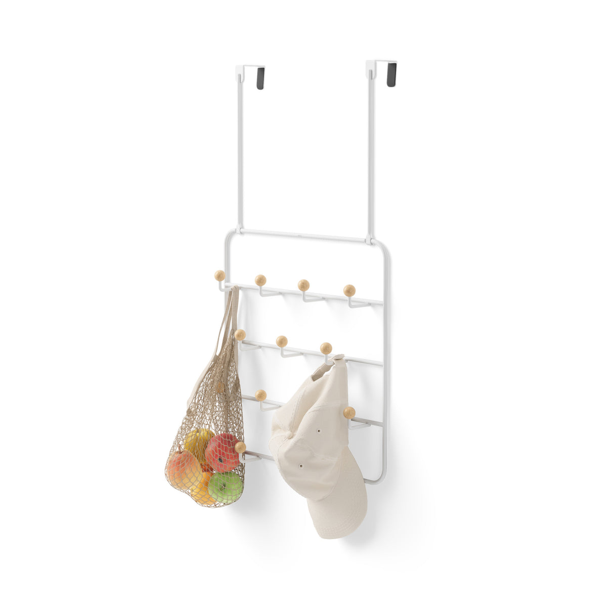 Over The Door Hooks | color: White-Natural