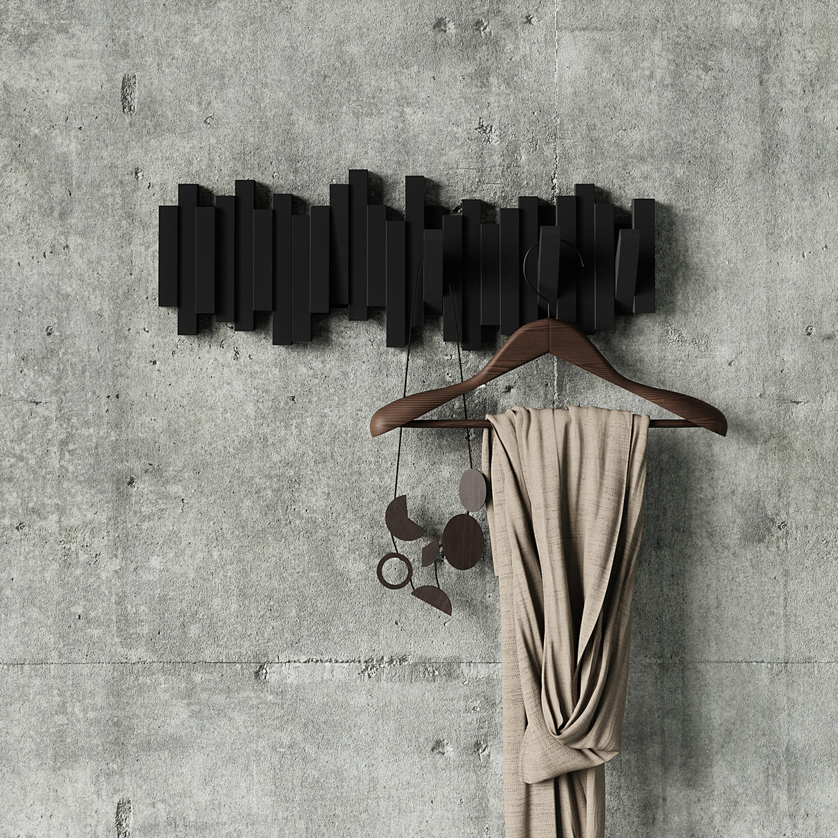 Wall Hooks | color: Black