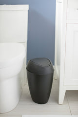 Bathroom Trash Cans | color: Black