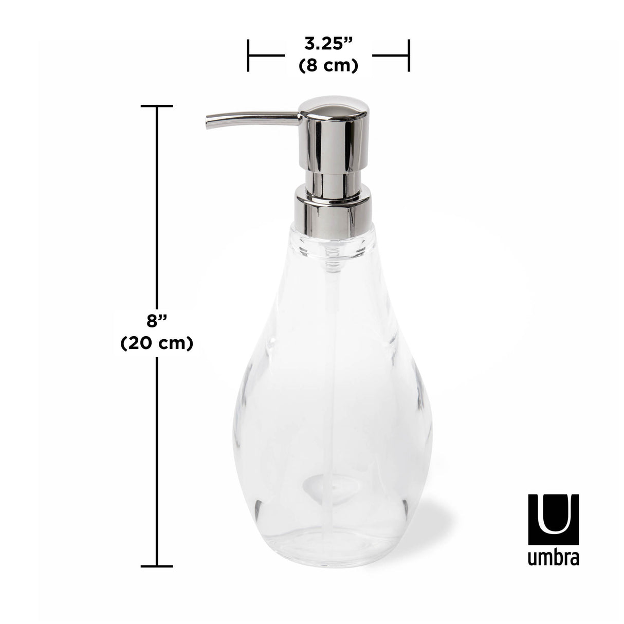Soap Dispensers | color: Clear