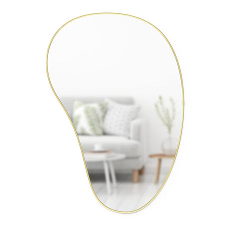 Wall Mirrors | color: Brass