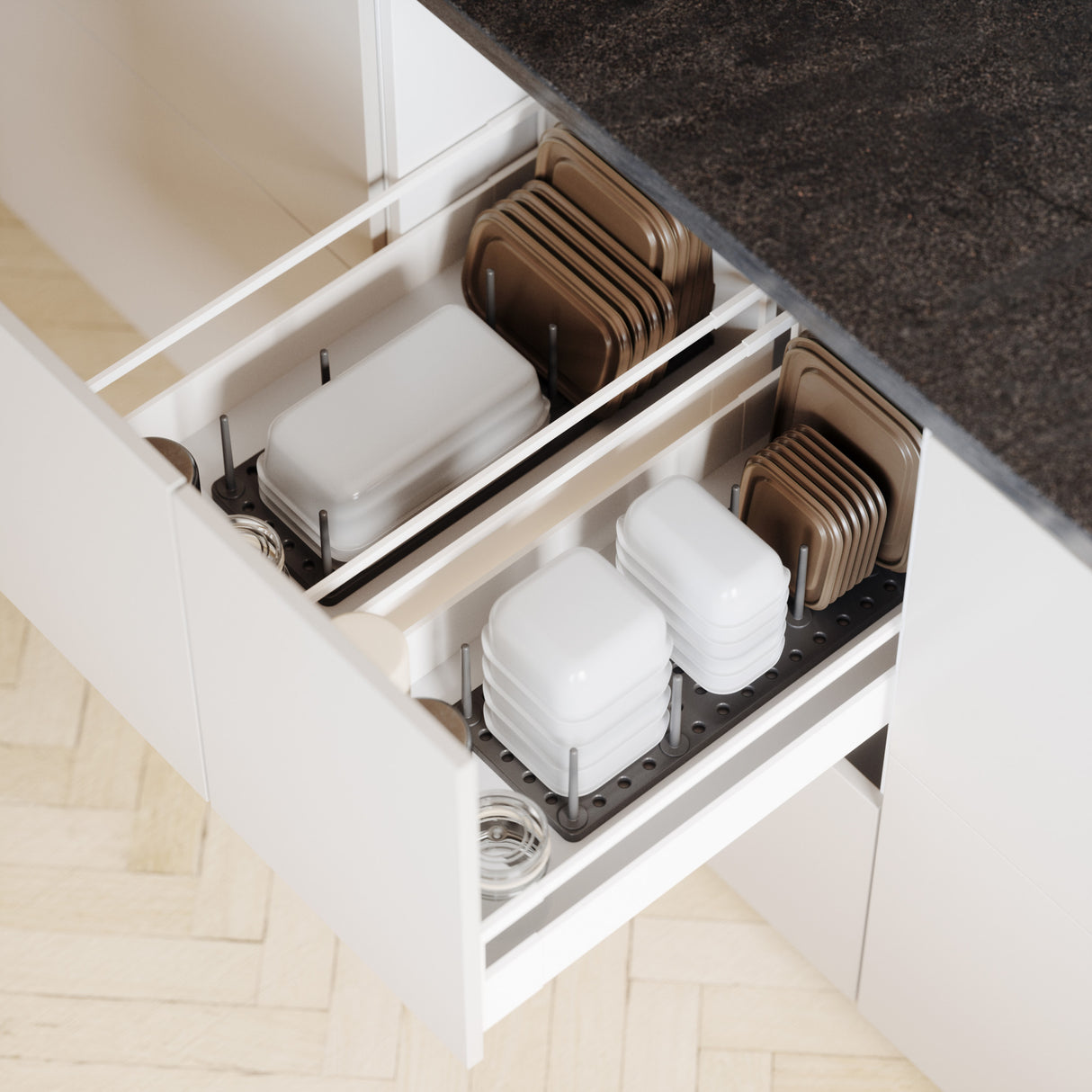 Multi-Storage Drawer Base Cabinets - Versatile Drawer Organizer
